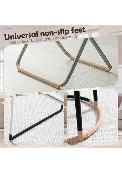 Sandalye ve Masa Ayak Koruyucu Keçe Kaymaz Bant, Mobilya Ayak Pedi, Kendinden Yapışkanlı fırsatları