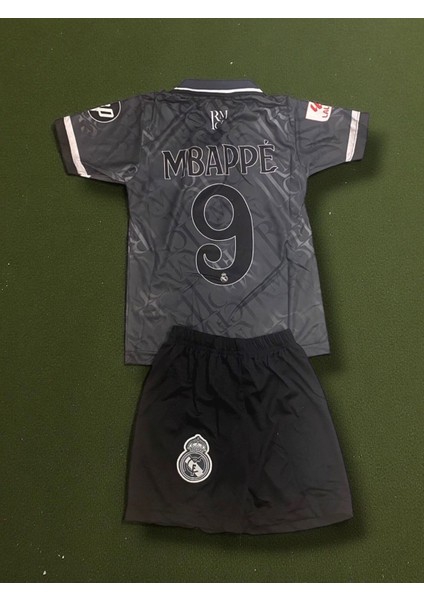 Real Madrid Polo Yaka Mbappe Çocuk Forması