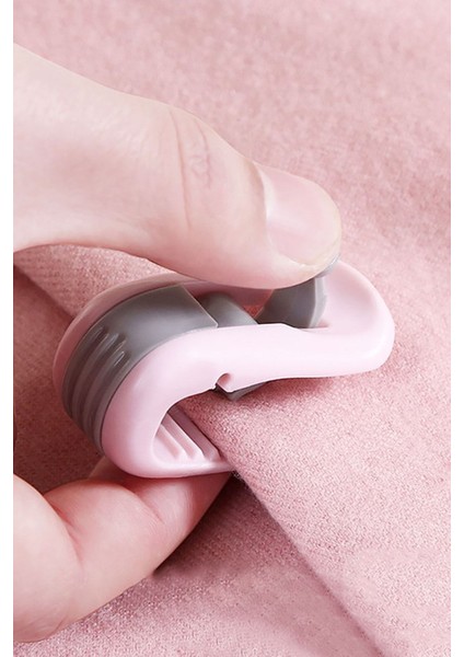 Pratik Mandallı Yorgan Sabitleme Aparatı Seti 4 Adet Yorgan Yastık Nevresim Kaydırmaz Mandal