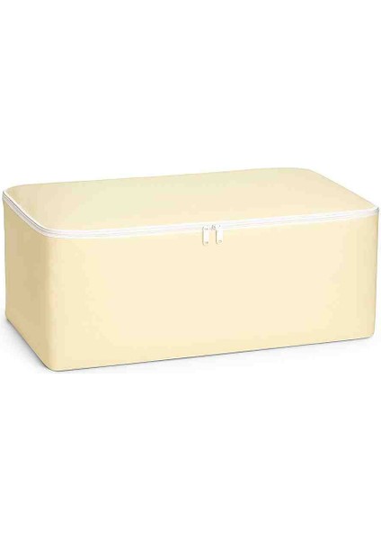 Hurç Tekli 95×43×40 cm Açık Krem | Çok Amaçlı Saklama ve Düzenleme Hurcu