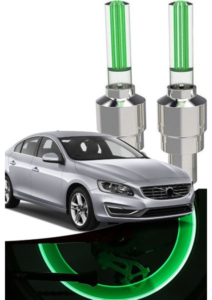 Hareket Sensörlü Fotoselli Işıklı Sibop Kapağı (2 Adet) Sibop Kapağı Işıklı Modifiye