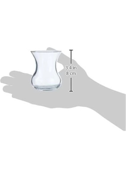 Paşabahçe Aurora 6'lı Çay Bardağı