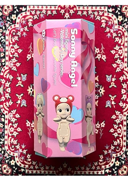 Sonny Angel "valentine's Day Pembe" (Rastgele 1 Model Gönderilir) Kılıf Süsü 1 Adet Oyuncak Figürü