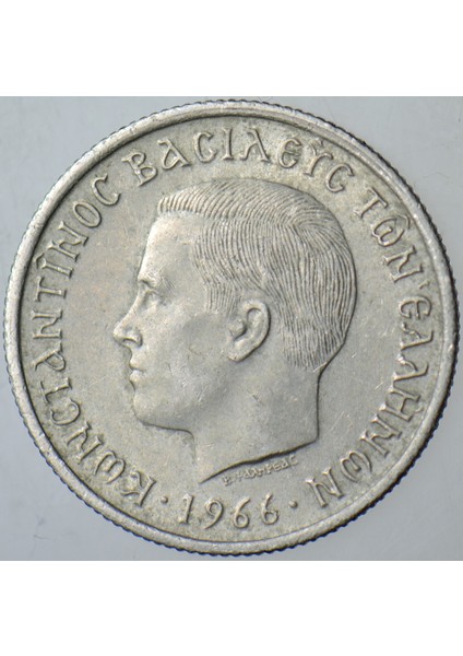 Yunanistan 50 Lepta 1966. modelleri