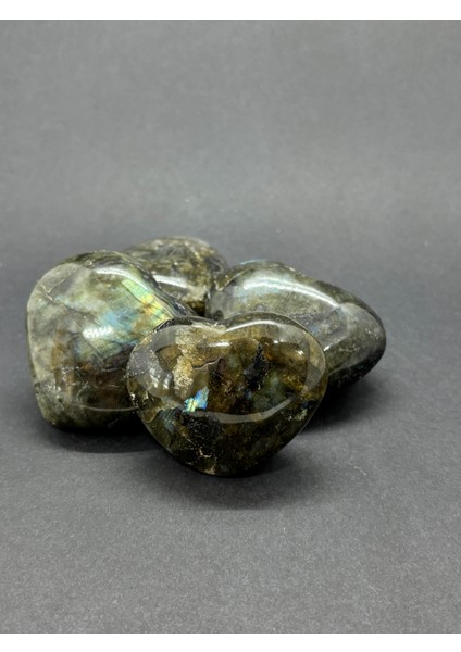 Labradorit Kalp Palmstone Doğaltaş(Büyük) modelleri