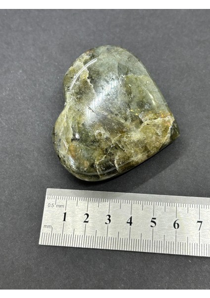 Labradorit Kalp Palmstone Doğaltaş(Büyük)