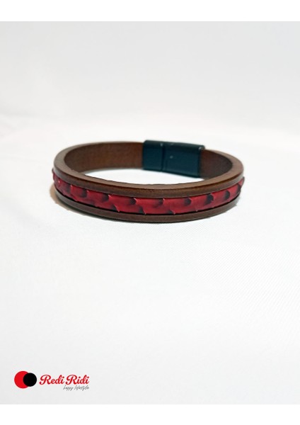 El Yapımı Hakiki Deri Bileklik MODEL.6215