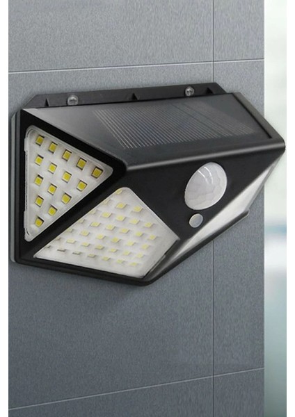 Su Geçirmez Güneş Enerjili Suya Dayanıklı 100 LED Duvar Lambası fırsatları