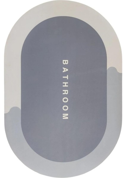 Şık Tasarım Sihirli Su Emici Banyo Lavabo Tuvalet Paspası Kaymaz Tabanlı Abdest Paspası fırsatları