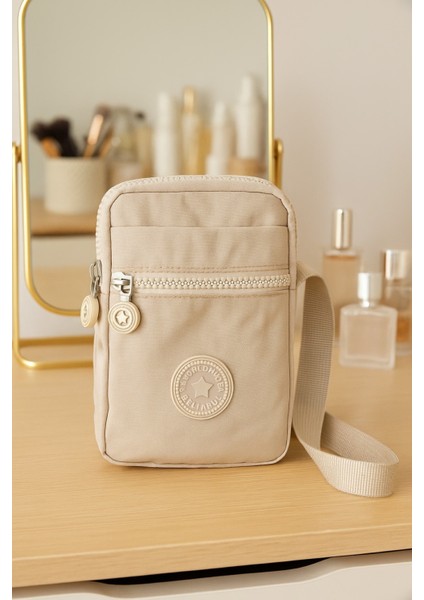 Kadın Krinkıl Ayarlanabilir Askılı Cepli Postacı Omuz Çantası fiyatları