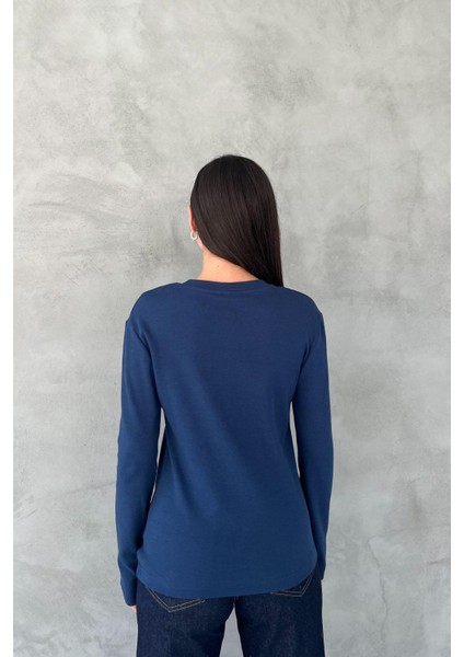 Bisiklet Yaka Bluz modelleri