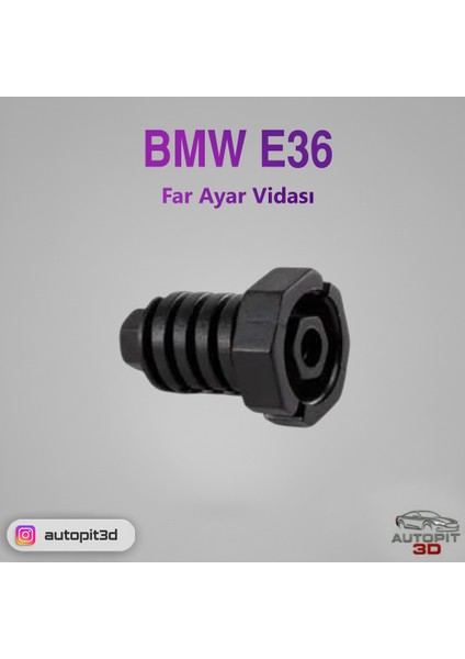 Bmw E36 Uyumlu Far Ayar Vidası