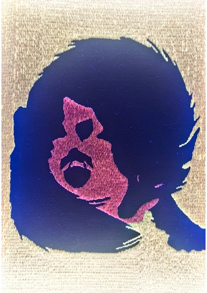 Kırmızı Baklıklı Kız ve Kurt - Uv LED Li Neon Nakış Işlemeli 21X30 cm indirimleri