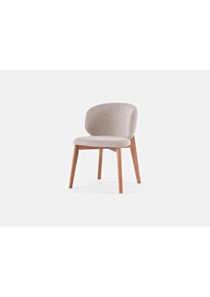 Devin Modern Yemek Takımı Açılabilir Masa ve Ahşap Sandalyelerle 6 Kişilik