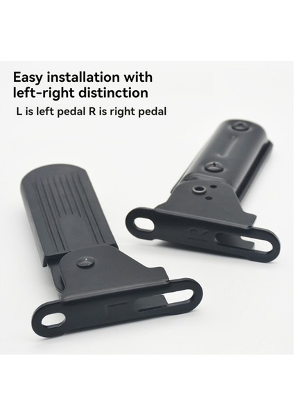 Adet Elektrikli Moped Ön Pedallı Scooter Ön Katlanabilir Pedal Bacak Destek Pedi Kalınlaştırılmış Çelik Plaka Ebike Aksesuarları 5 cm (Yurt Dışından) indirimleri