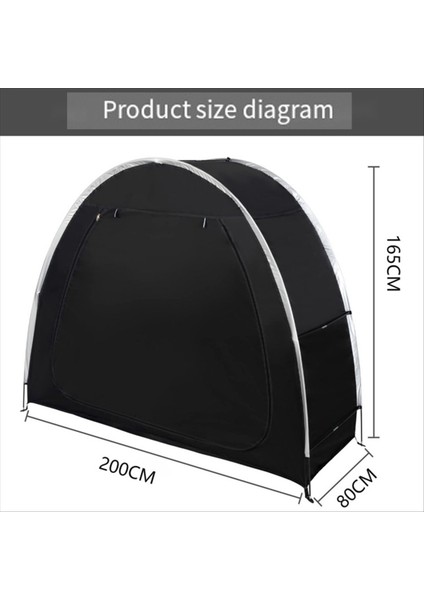 Açık Hava Taşınabilir Bisiklet Depolama Kulübeleri Su Geçirmez 2 Bisiklet Çadırı (Yurt Dışından) modelleri