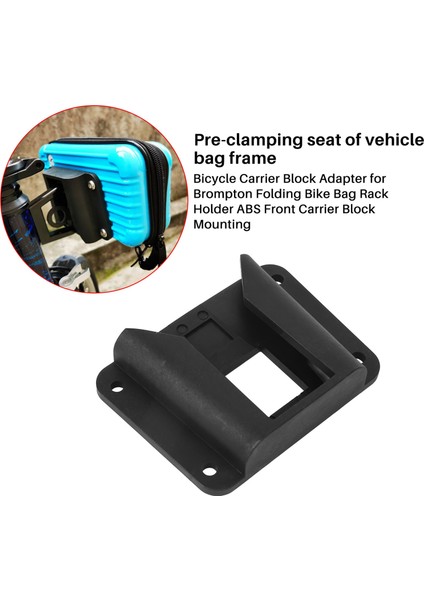 Brompton Katlanır Bisiklet Çantası Için Bisiklet Taşıyıcı Blok Adaptörü (Yurt Dışından) fiyatları