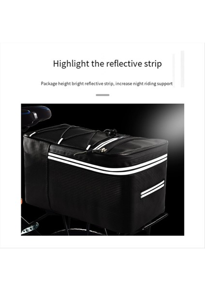 Su Geçirmez Yağmur Kılıflı Bisiklet Bagaj Çantası Bisiklet Çantaları 12L (Yurt Dışından) fırsatları