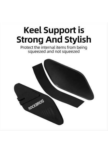 Rockbros 0.6l Bisiklet Sele Çantası Su Geçirmez Arka Çanta ve Arka Lamba (Yurt Dışından) indirimleri