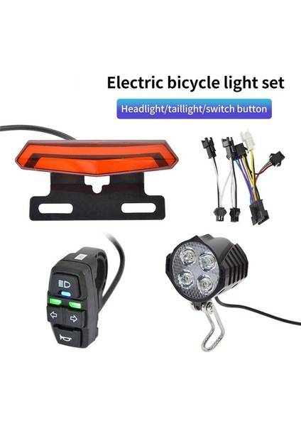 24-48V Çok Fonksiyonlu E-Bisiklet Far Sinyal Lambası E-Bisiklet Için (Yurt Dışından) modelleri