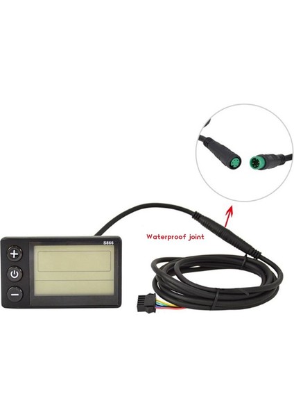 S866 Elektrikli Bisiklet LCD Ekranlı Elektrikli Scooter Ekran Metre Paneli (Yurt Dışından) fiyatları