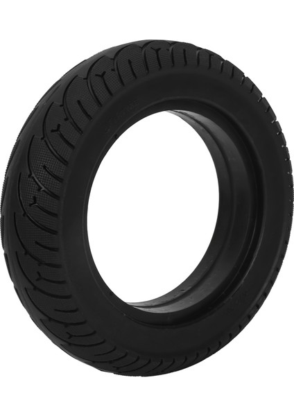 Katlanır E-Bisiklet Için 10X2,5 Siyah Katı Lastik Genişletilmiş Lastik Kauçuğu (Yurt Dışından)