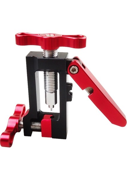 Bisiklet Fren Hidrolik Hortum Iğne Presi, Mtb Tamir Aleti, Kırmızı (Yurt Dışından)