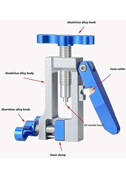Bisiklet Fren Hidrolik Hortum Iğne Presi, Mtb Tamir Aleti, Kırmızı (Yurt Dışından) modelleri