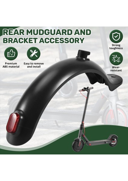 Xiaomi M365/M365 Için Arka Çamurluk ve Arka Lambalı Braket (Yurt Dışından) fırsatları