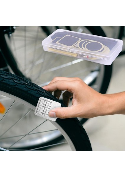 46 Parça Lastik Yama Seti Kendinden Yapışkanlı Yamalar Metal Raspa ve Kol Seti Taşınabilir Açık Hava Bisiklet Lastiği Tamir Aletleri (Yurt Dışından) fırsatları