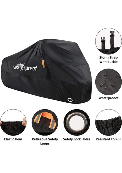 1 Veya 2 Bisiklet Için Bisiklet Kılıfı, 210T Su Geçirmez Bisiklet Koruyucusu (Yurt Dışından) modelleri