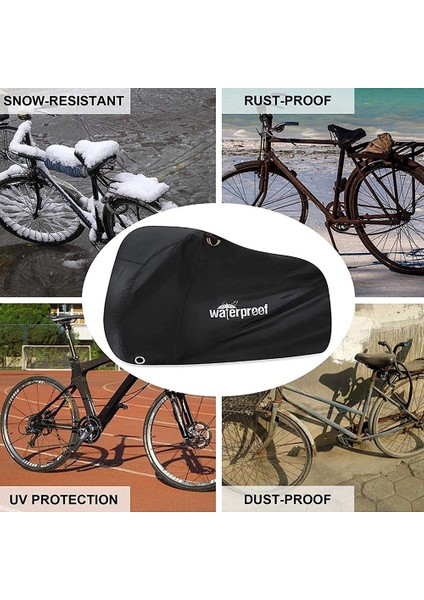 1 Veya 2 Bisiklet Için Bisiklet Kılıfı, 210T Su Geçirmez Bisiklet Koruyucusu (Yurt Dışından) fırsatları