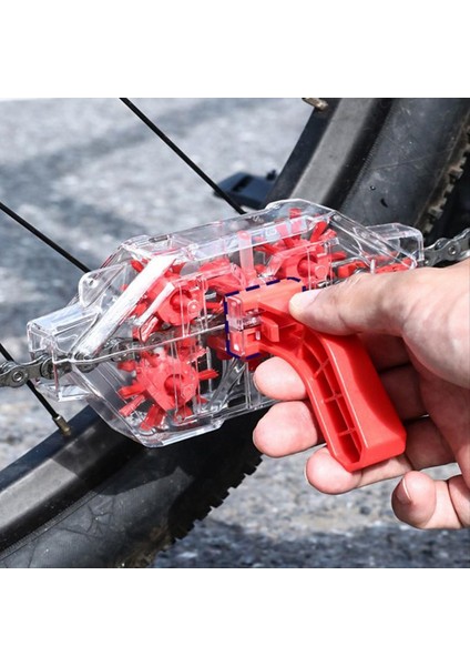 Bisiklet Zinciri Temizleyici Bisiklet Zinciri Yıkayıcı Fırçalayıcı Taşınabilir Bisiklet (Yurt Dışından) indirimleri