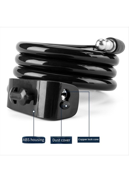 Dağ ve Yol Bisikleti Hırsızlık Önleme Için Rockbros Bisiklet Kilidi (Yurt Dışından) modelleri