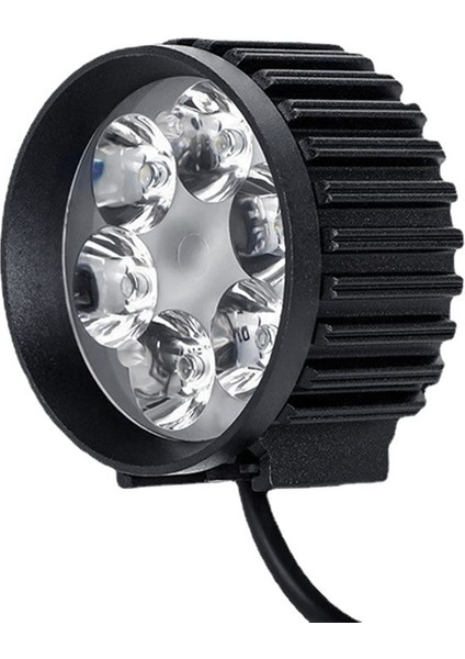 E-Bisiklet Ön Lambası 12V-80V Evrensel Bisiklet Kornası E-Scooter Uyarı Lambası (Yurt Dışından)