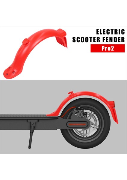 Xiaomi M365 Pro 2 1s Pro Mi3 E-Scooter Çamurlukları Için Kırmızı Çamurluk (Yurt Dışından) modelleri