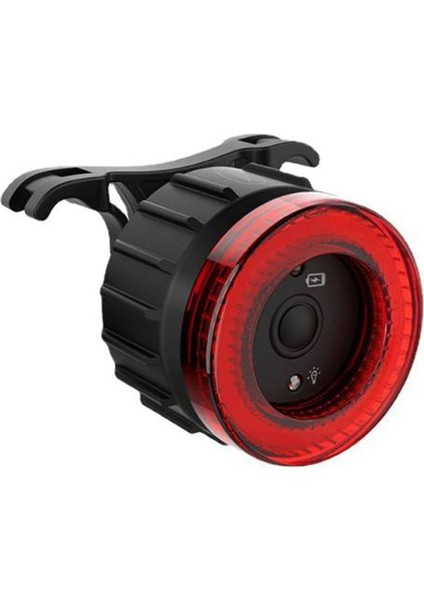 Bisiklet Akıllı Fren Arka Lambası LED Şarjlı Bisiklet Arka Lambası (Yurt Dışından)