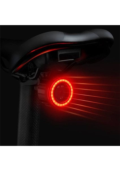 Bisiklet Akıllı Fren Arka Lambası LED Şarjlı Bisiklet Arka Lambası (Yurt Dışından) modelleri