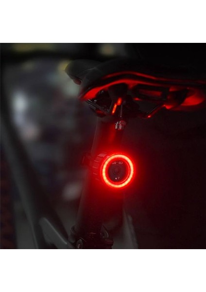 Bisiklet Akıllı Fren Arka Lambası LED Şarjlı Bisiklet Arka Lambası (Yurt Dışından) indirimleri