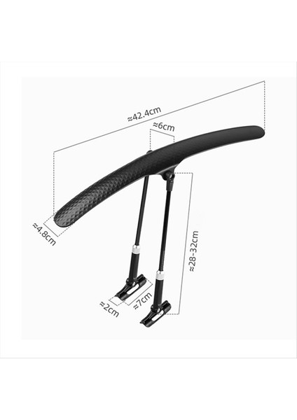 Dağ Bisikleti Çamurluğu 27,5 Inç Evrensel Arka Çamurluk (Yurt Dışından) modelleri