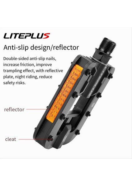 Liteplus Bisiklet Pedalları Windward Küçük Tekerlekli Katlanır Bisiklet Pedalları,c (Yurt Dışından) fiyatları