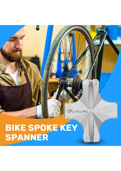 Cyclıfe Gelişmiş Bisiklet Jant Anahtarı (Yurt Dışından) indirimleri