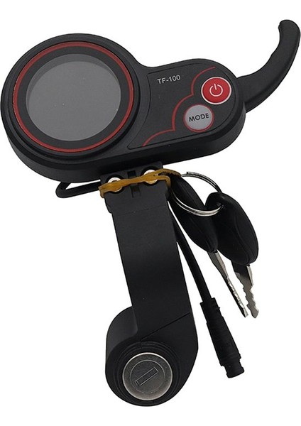 TF-100 LCD Ekran Gaz Kelebeği Ölçer Gösterge Paneli 6pın Anahtarı (Yurt Dışından)