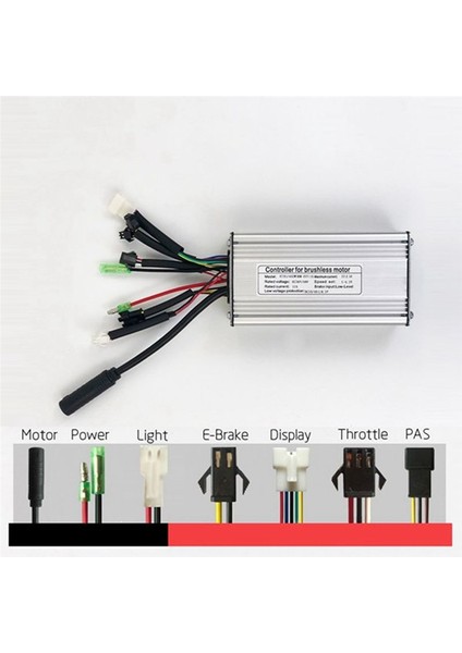 Elektrikli Bisiklet KT-22A Kontrol Cihazı 36V/48V 9 Tüplü Wave Sm Konnektörü (Yurt Dışından) fiyatları