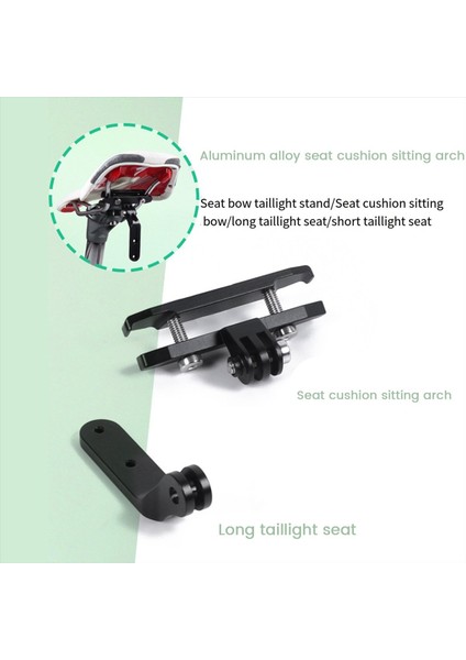 Garmin Varia Dikiz Aynası Için Bisiklet Arka Lambası Sele Montaj Braketi (Yurt Dışından)