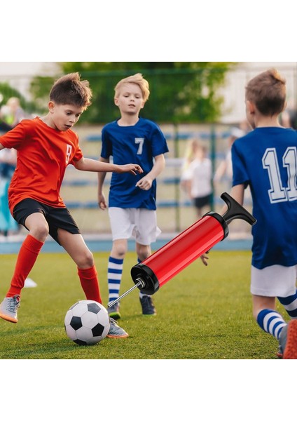 5 Iğne, Nozul ve Hortumlu Spor Topu Pompası Seti - Taşınabilir Itmeli (Yurt Dışından) modelleri