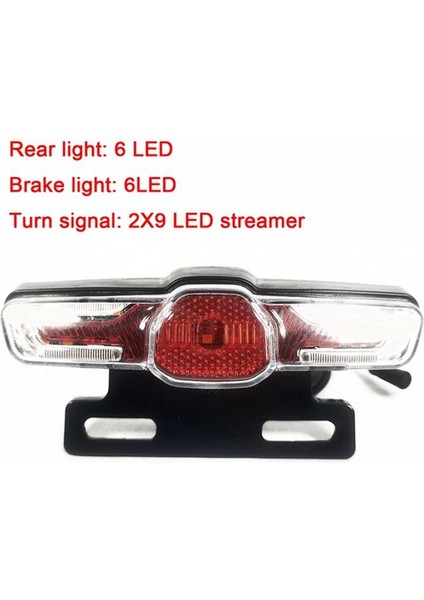 Elektrikli Bisiklet Arka Lambası, Sinyal Lambası ve Fren Lambası (Yurt Dışından) fırsatları