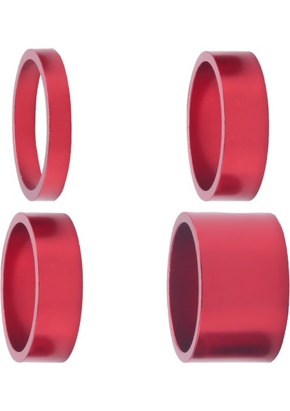 4 Adet/takım 5/10/15/20MM Alüminyum Alaşımlı Kulaklık Gövde Ara Parçası, Kırmızı (Yurt Dışından) modelleri