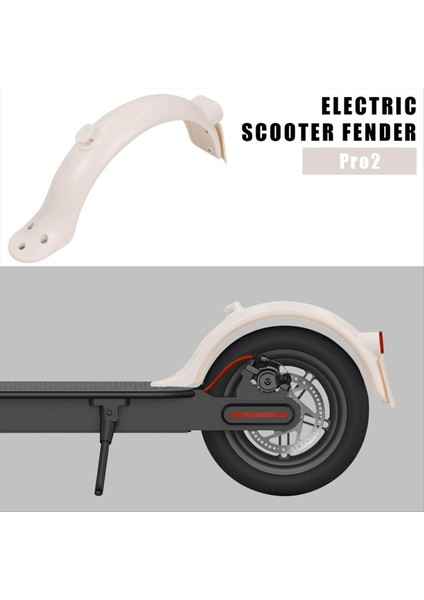 Xiaomi M365 Pro 2 Pro Mi3 Elektrikli Scooter Için Siyah Arka Çamurluk (Yurt Dışından) modelleri