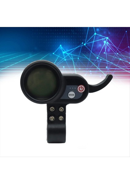 Jp Için 36V-60V LCD Ekranlı Gösterge Paneli 6pın E Scooter E Bisiklet Sayacı (Yurt Dışından) indirimleri